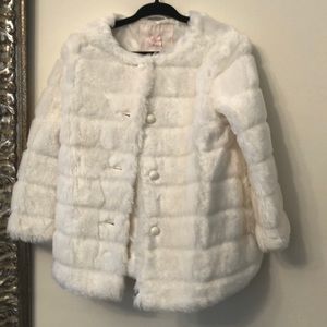 Janie and Jack Faux Fur jacket. 2T - NWT!